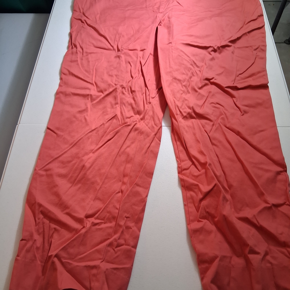 Talbots Women’s Orange Capri Pants - 18W